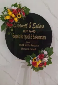 Papan Akrilik Ucapan Ulang Tahun Nias Utara